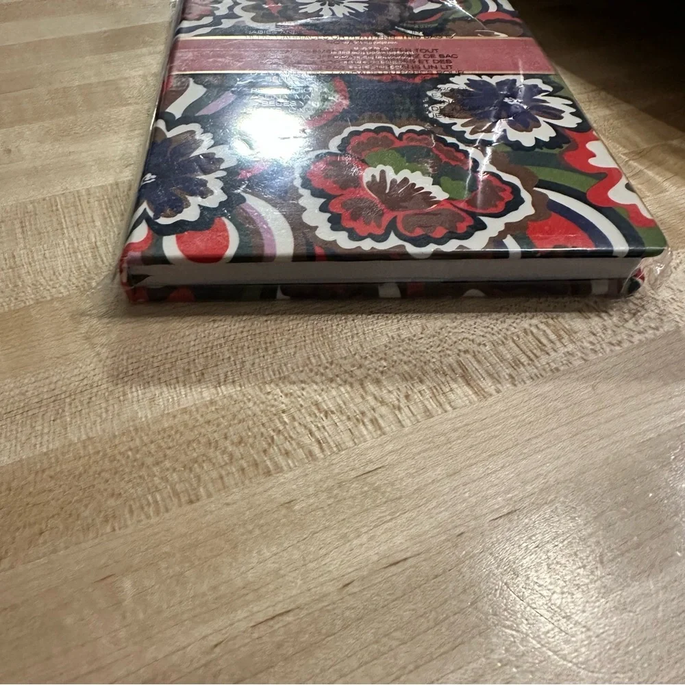 New Vera Bradley Fabric Journal Notebook Bossanova Bold Floral Ribbon bookmark